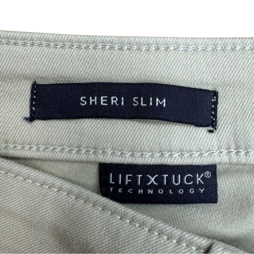 NYDJ NWT Cream Sheri Slim Jeans Size 10 C0134 - Picture 6 of 13